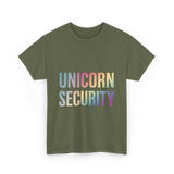 Unicorn Security Unicorn T-Shirt - Military Green