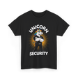 Unicorn Security Unicorn T-Shirt - Black