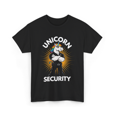 Unicorn Security Unicorn T-Shirt - Black