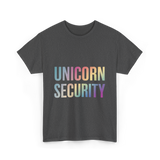 Unicorn Security Unicorn T-Shirt - Dark Heather