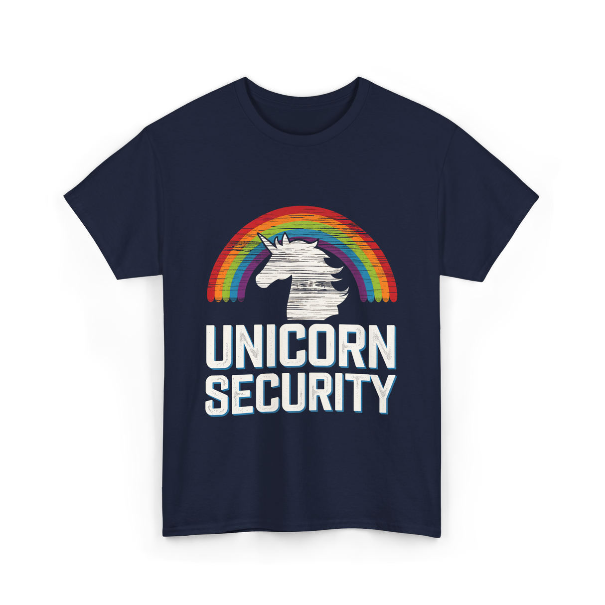 Unicorn Security Unicorn T-Shirt - Navy