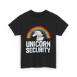 Unicorn Security Unicorn T-Shirt - Black