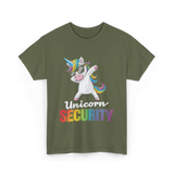 Unicorn Security Unicorn T-Shirt - Military Green