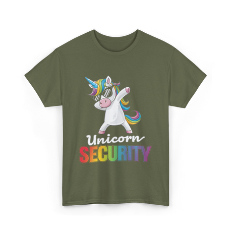 Unicorn Security Unicorn T-Shirt - Military Green