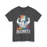 Unicorn Security Unicorn T-Shirt - Dark Heather