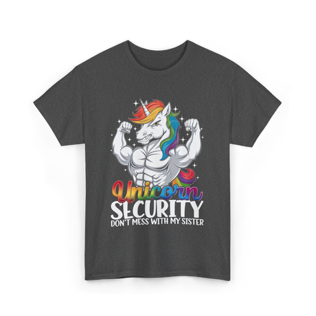 Unicorn Security Unicorn T-Shirt - Dark Heather