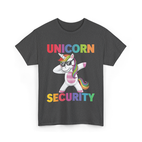 Unicorn Security Unicorn T-Shirt - Dark Heather