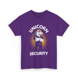 Unicorn Security Unicorn T-Shirt - Purple