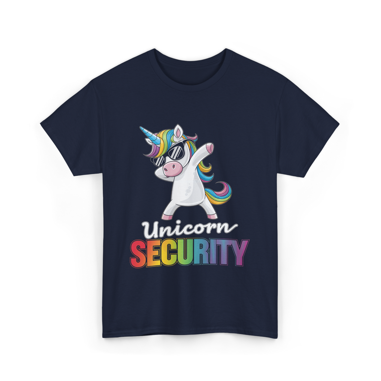 Unicorn Security Unicorn T-Shirt - Navy