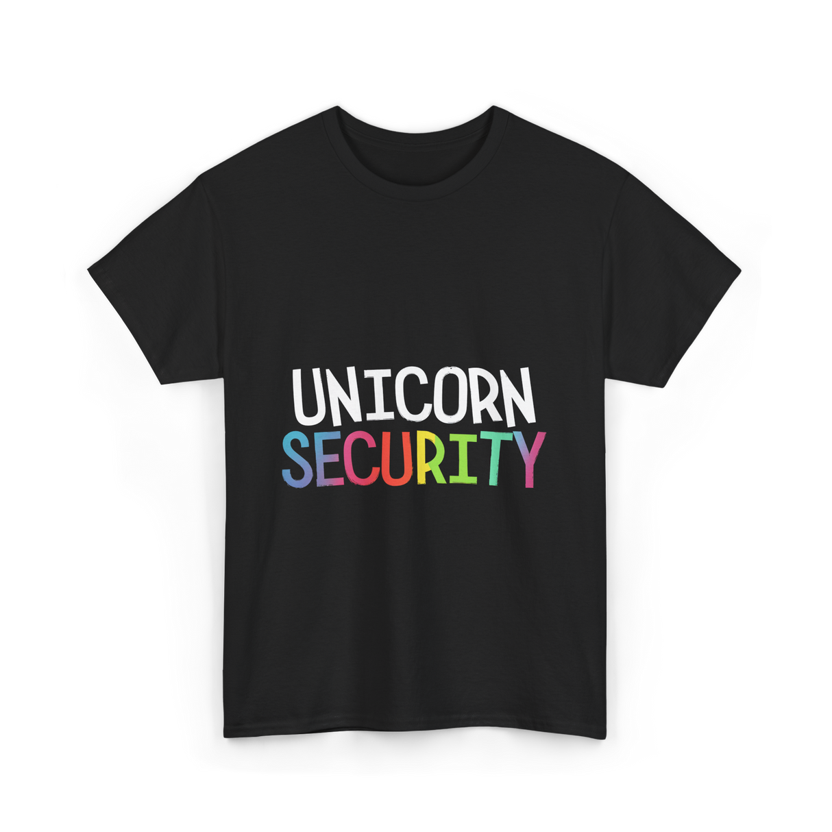 Unicorn Security Unicorn T-Shirt - Black