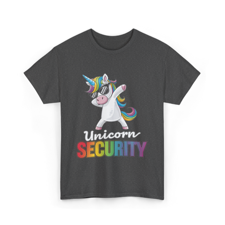 Unicorn Security Unicorn T-Shirt - Dark Heather