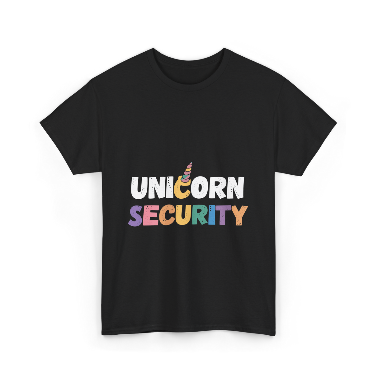 Unicorn Security Unicorns T-Shirt - Black