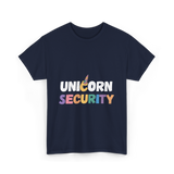 Unicorn Security Unicorns T-Shirt - Navy