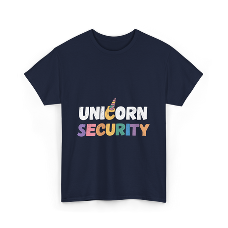 Unicorn Security Unicorns T-Shirt - Navy