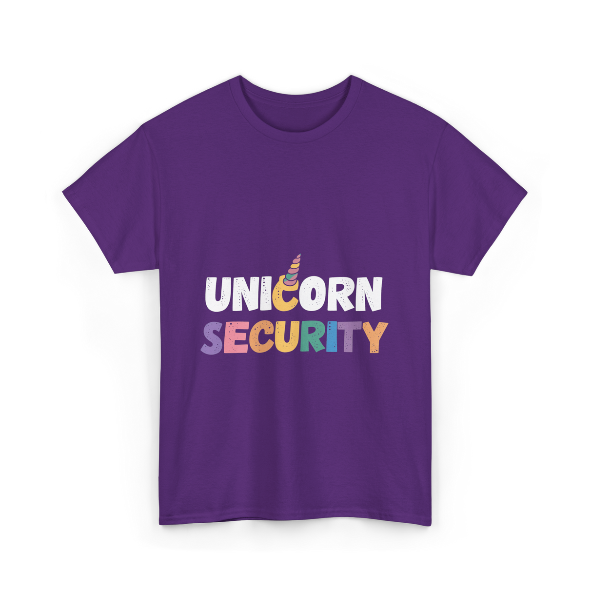 Unicorn Security Unicorns T-Shirt - Purple