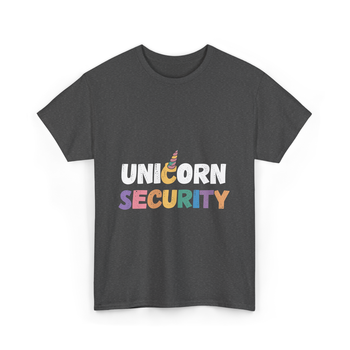 Unicorn Security Unicorns T-Shirt - Dark Heather