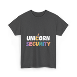 Unicorn Security Unicorns T-Shirt - Dark Heather