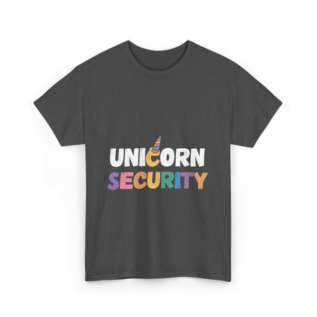 Unicorn Security Unicorns T-Shirt - Dark Heather