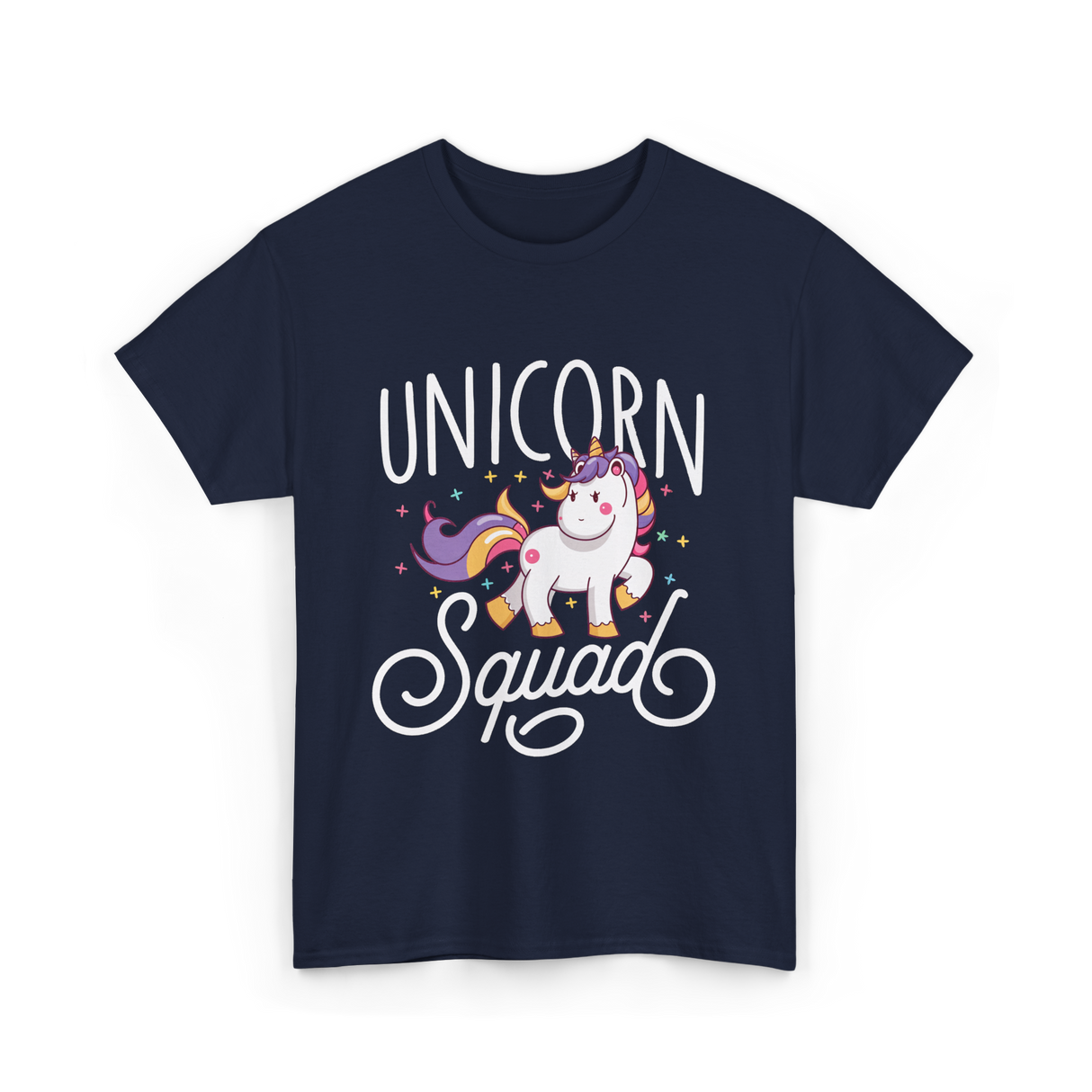 Unicorn Squad Unicorn Lovers T-Shirt - Navy