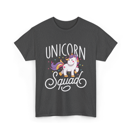 Unicorn Squad Unicorn Lovers T-Shirt - Dark Heather