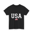 USA American Pride T-Shirt - Black