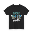 Vacay Mode Summer Vacation T-Shirt - Black