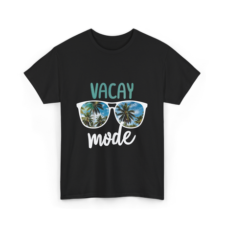 Vacay Mode Summer Vacation T-Shirt - Black