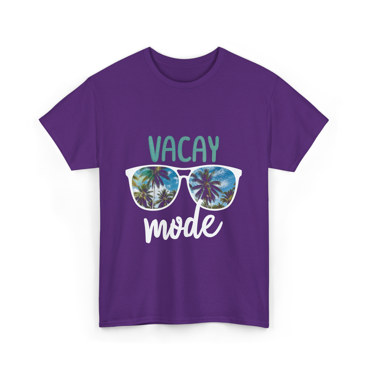 Vacay Mode Summer Vacation T-Shirt - Purple