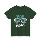 Vacay Mode Summer Vacation T-Shirt - Forest Green