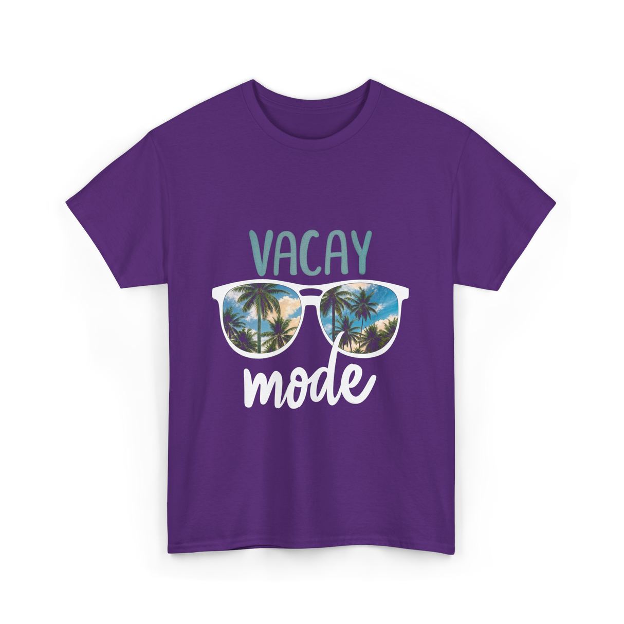 Vacay Mode Vacation Getaway T-Shirt - Purple