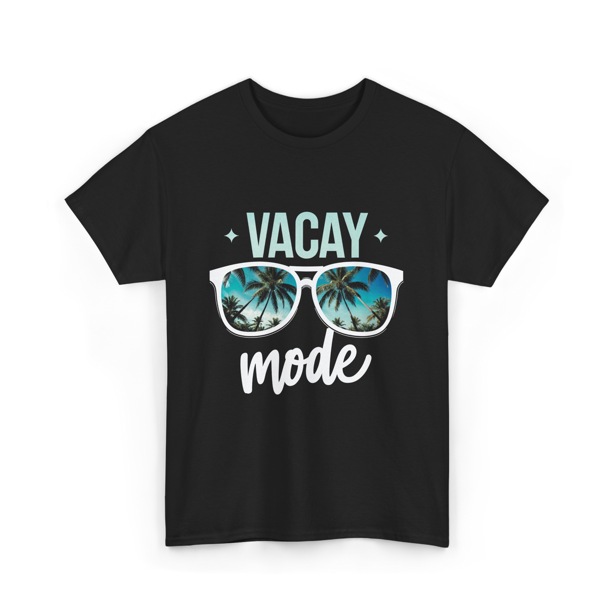 Vacay Mode Vacation Travel Summer T-Shirt - Black