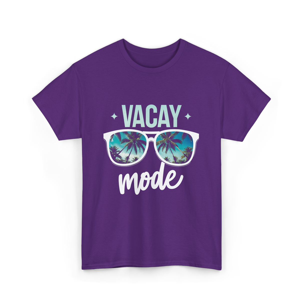 Vacay Mode Vacation Travel Summer T-Shirt - Purple