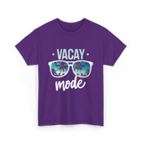 Vacay Mode Vacation Travel Summer T-Shirt - Purple