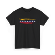 Venezuela Flag Seven Stars Art Pride T-Shirt - Black