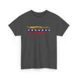 Venezuela Flag Seven Stars Art Pride T-Shirt - Dark Heather