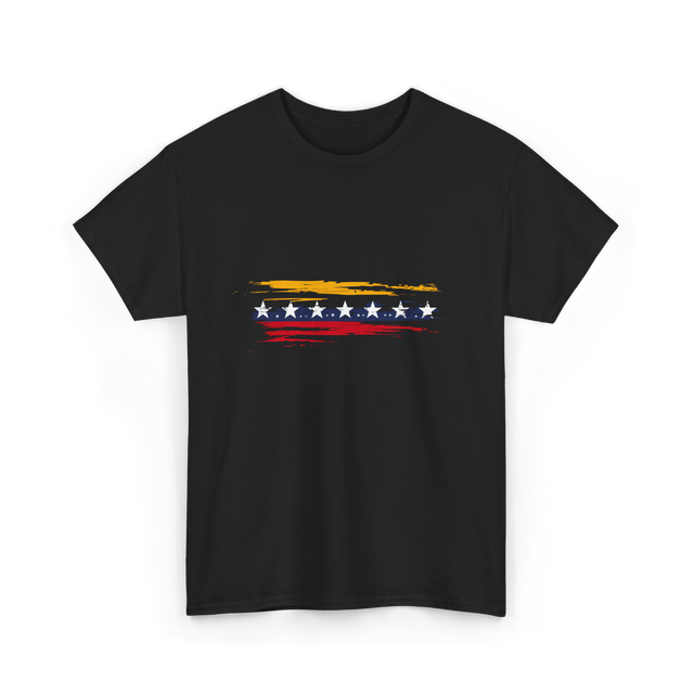 Venezuela Flag Seven Stars Pride T-Shirt - Black