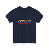 Venezuela Flag Seven Stars Pride T-Shirt - Navy