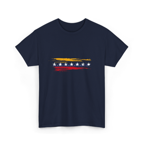 Venezuela Flag Seven Stars Pride T-Shirt - Navy