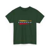 Venezuela Flag Seven Stars Pride T-Shirt - Forest Green