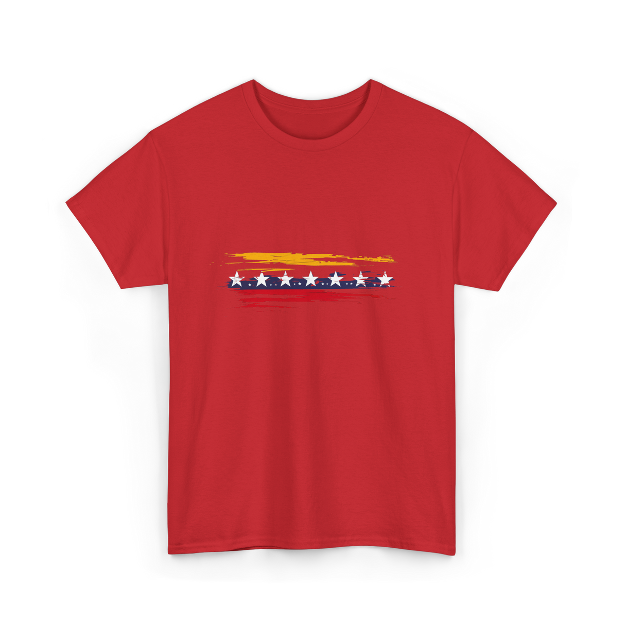 Venezuela Flag Seven Stars Pride T-Shirt - Red