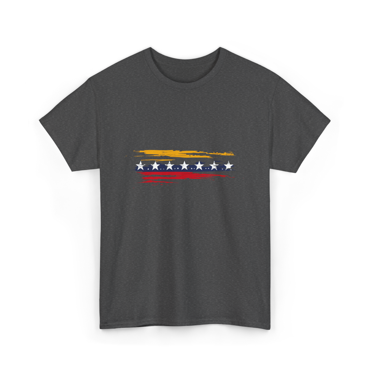 Venezuela Flag Seven Stars Pride T-Shirt - Dark Heather