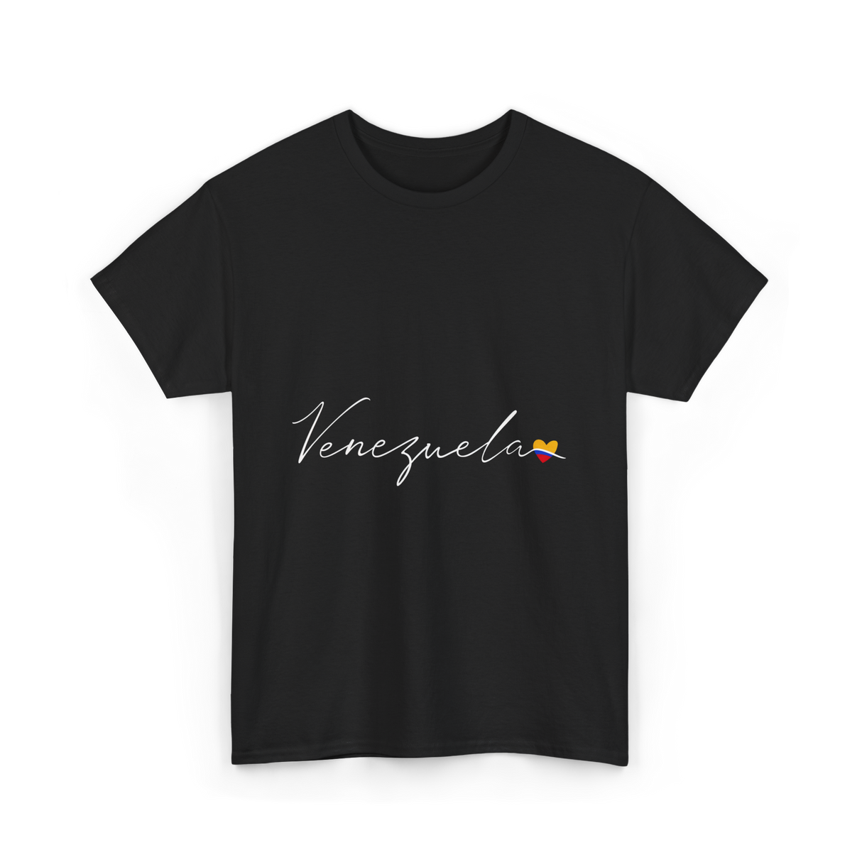 Venezuela Love Flag Pride Venezuelan T-Shirt - Black