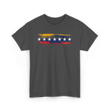 Venezuela Seven Stars Flag Art Patriotism T-Shirt - Dark Heather