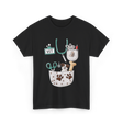 Vet Tech Love Animals Care T-Shirt - Black