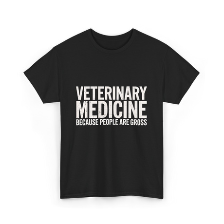 Veterinary Medicine People Veterinary T-Shirt - Black