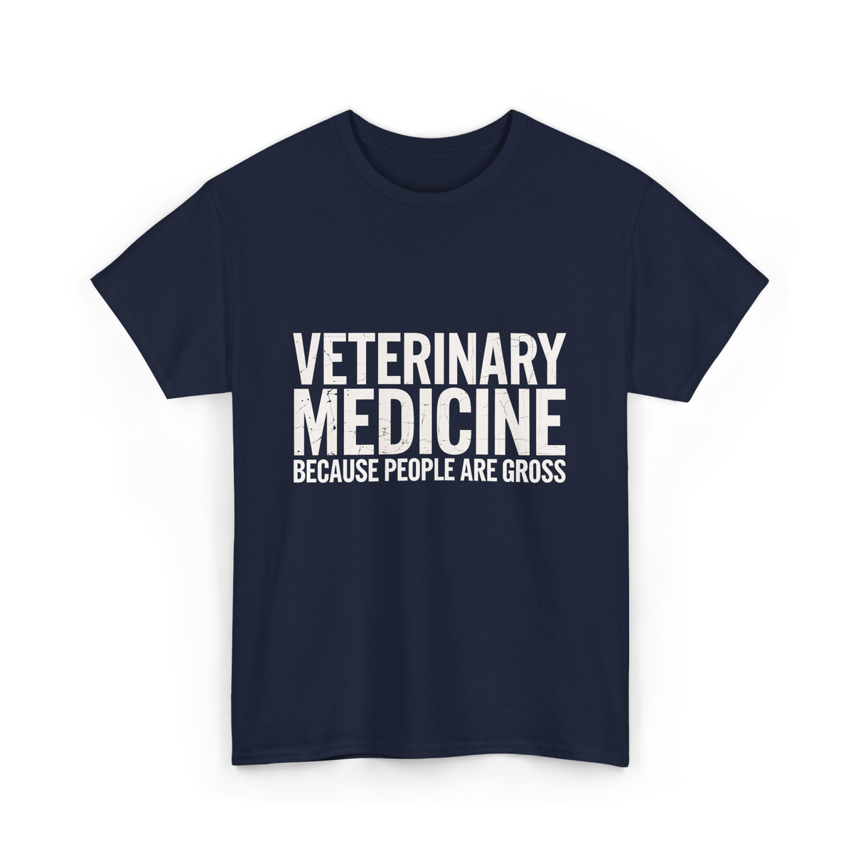 Veterinary Medicine People Veterinary T-Shirt - Navy