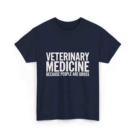 Veterinary Medicine People Veterinary T-Shirt - Navy