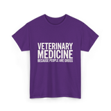 Veterinary Medicine People Veterinary T-Shirt - Purple