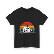 Vintage Panda T-Shirt - Black