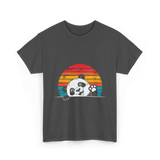 Vintage Panda T-Shirt - Dark Heather